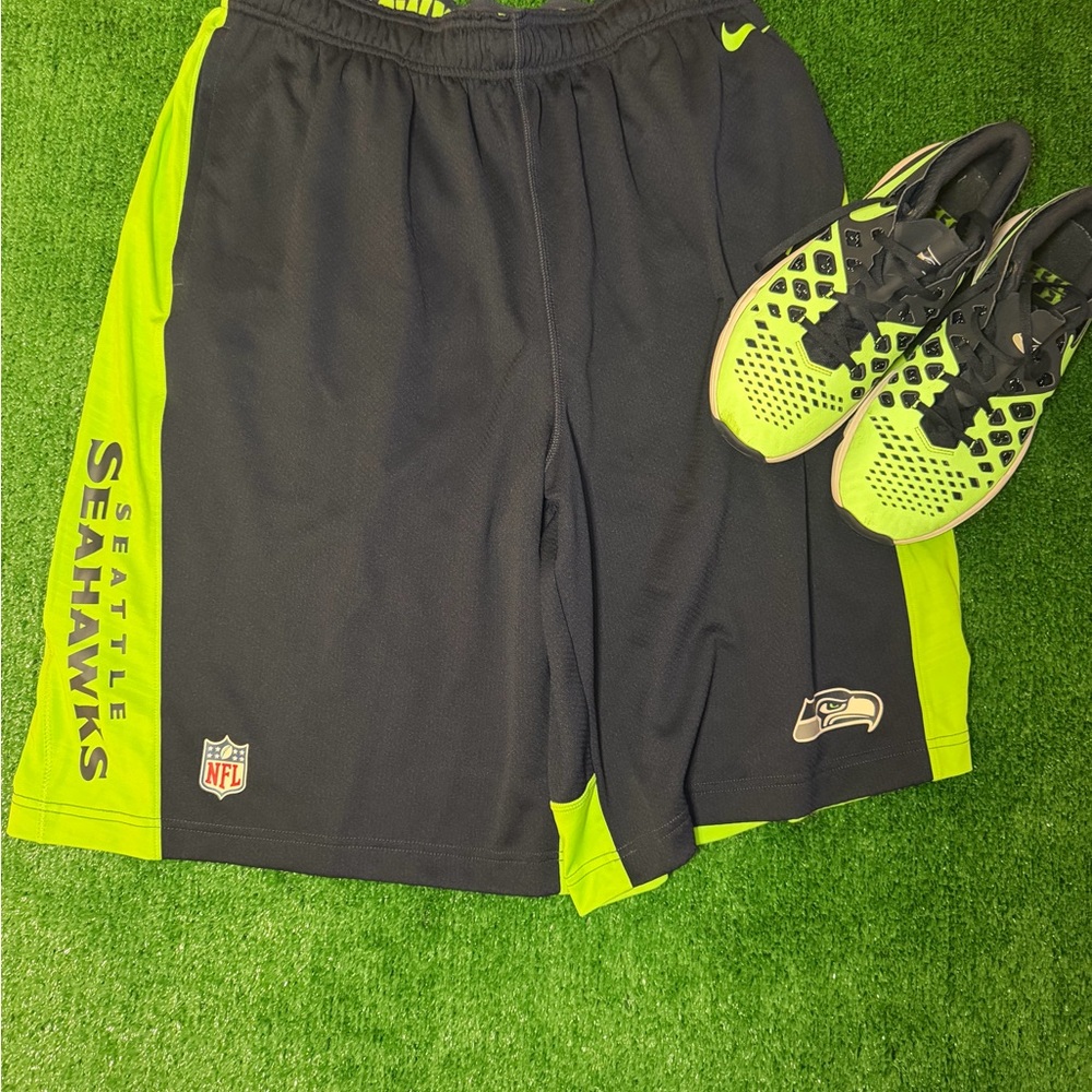 Nike Train Speed 4 AMP Men's Sneakers Blue Seattle Seahawks Men's Size 8, 8.5 - Picture 11 of 11